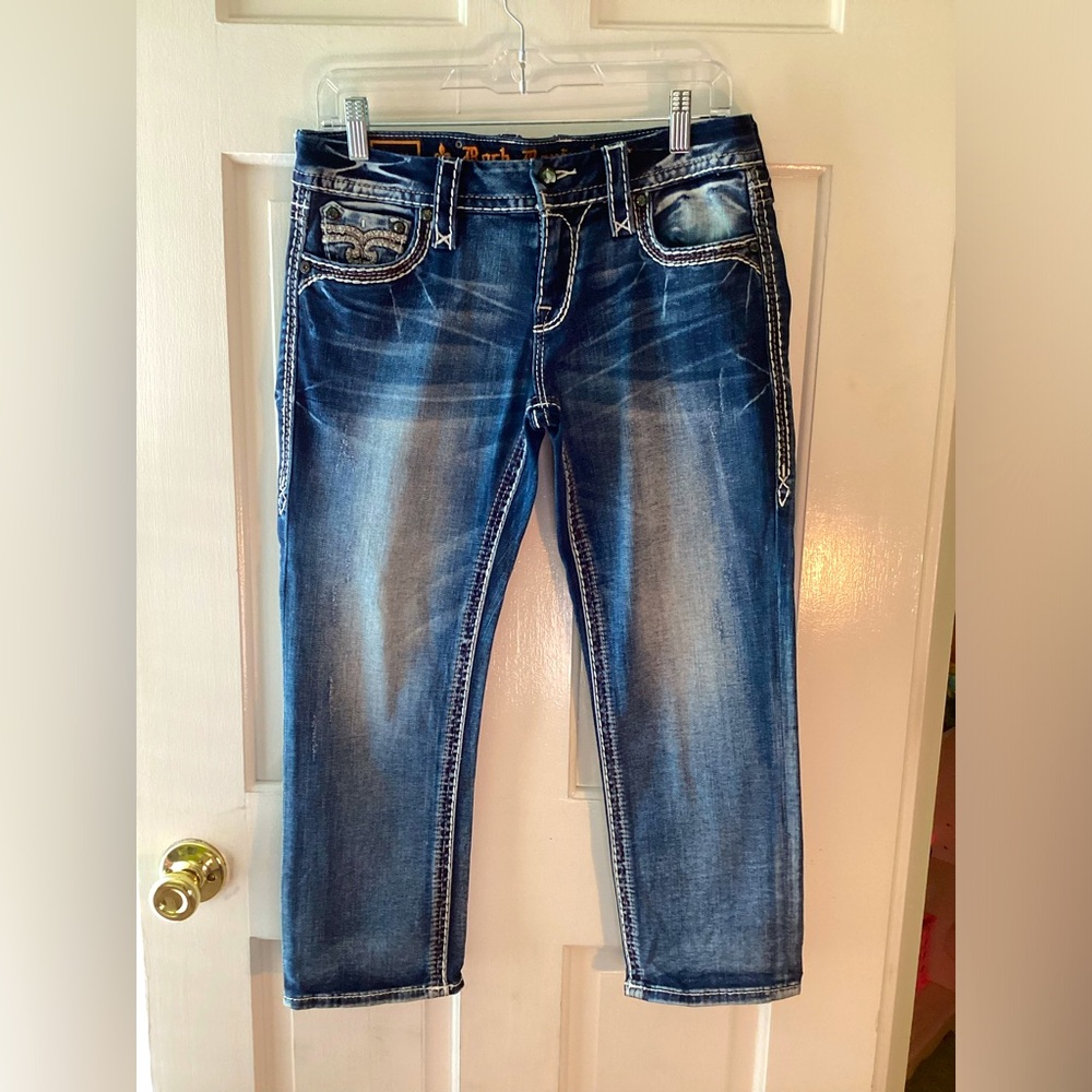 NWOT - Rock Revival Linne Easy Crop size 27